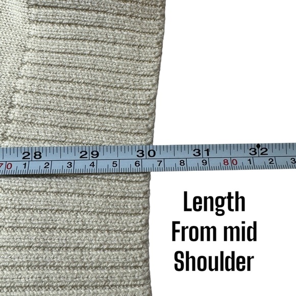 NWT St John’s Bay Fair Isle Mock Neck quarter zip sweater oatmeal Nordic mens xl - Picture 10 of 10